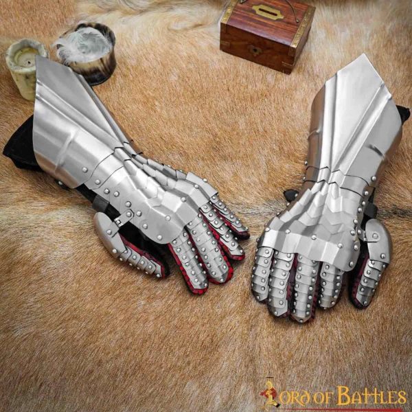 Medieval Knightly Steel Gauntlets Online Hot Sale