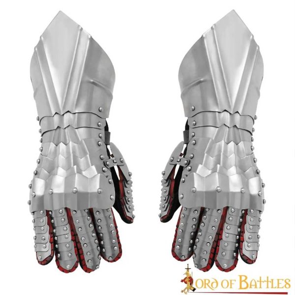 Medieval Knightly Steel Gauntlets Online Hot Sale