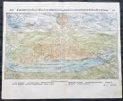 1574 Sebastian Munster Antique Map - City View of Trier, Rhineland-Palatinate, Germany Discount