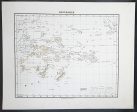 1854 Handtke & Flemming Antique Map of Australia, New Zealand, Pacific Discount