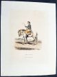 1814 William Alexander Antique Print of Chinese Mandarin Servant on Horseback For Cheap