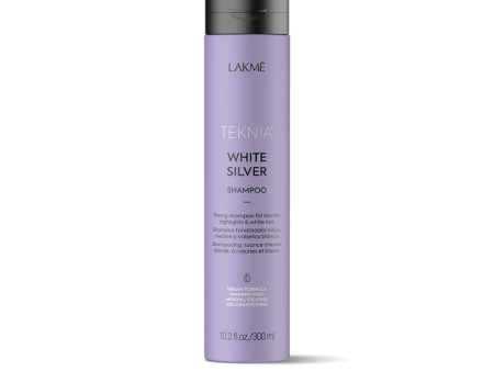 Geltoną atspalvį neutralizuojantis šampūnas plaukams Lakme Teknia White Silver Shampoo Hot on Sale