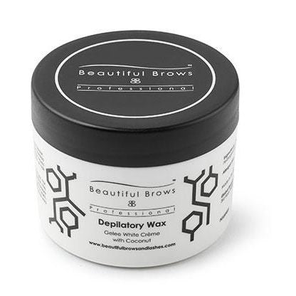 Kreminis vaškas depiliacijai Beautiful Brows Professional Depilatory Wax FGLBP009, su kokosais, 80 g Hot on Sale