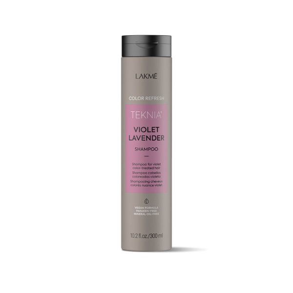 Violetinę spalvą paryškinantis šampūnas Lakme Teknia Violet Levender Shampoo LAK44272, 300 ml Online Sale