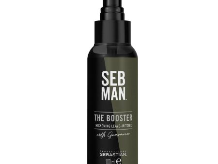 Sebastian SebMan Proffesional The Booster Nenuplaunamas plaukus tankinantis tonikas, 100 ml +dovana Wella priemonė Online now