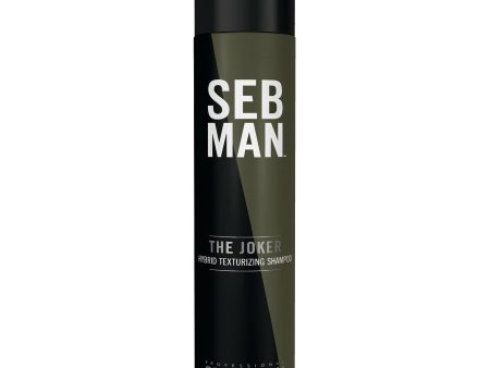 Sebastian SebMan Proffesional The Jocker Sausas plaukus tankinantis šampūnas 3in1, 180 ml +dovana Wella priemonė Supply