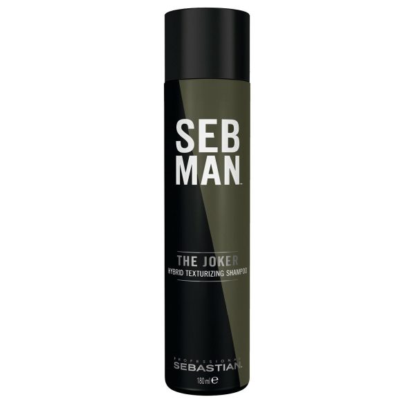 Sebastian SebMan Proffesional The Jocker Sausas plaukus tankinantis šampūnas 3in1, 180 ml +dovana Wella priemonė Supply