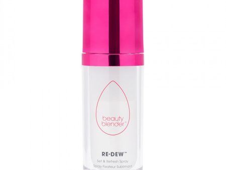 Veido odą drėkinanti ir makiaža fiksuojanti dulksna BeautyBlender Re - Dew Set & Refresh Spray, 50 ml +dovana Previa kosmetikos priemonė Online now