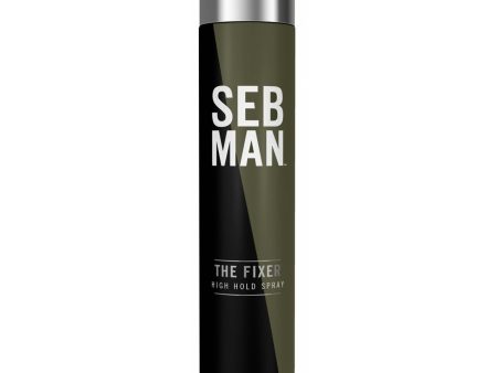 Sebastian SebMan Professional The Fixer High Hold Spray Plaukų lakas stiprios fiksacijos, 200ml +dovana Wella priemonė Online Sale