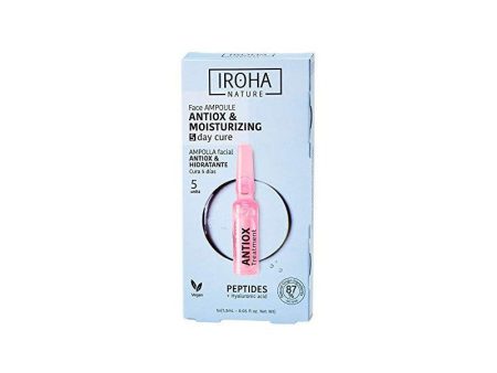 Veido odos ampulės su peptidais Iroha Energy Antioxidant Treatment Ampoule Shot, AIN04, 5 x 1,5 ml Online now