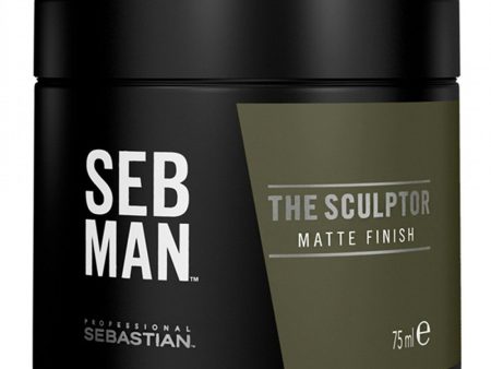 Sebastian SebMan Professional The Sculptor Matte Finish Plaukų formavimo kremas, 75ml +dovana Wella priemonė Supply