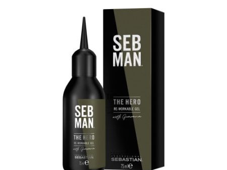 Sebastian SebMan Professional The Hero Remodelable Gel Skystas plaukų formavimo gelis 75ml +dovana Wella priemonė Online