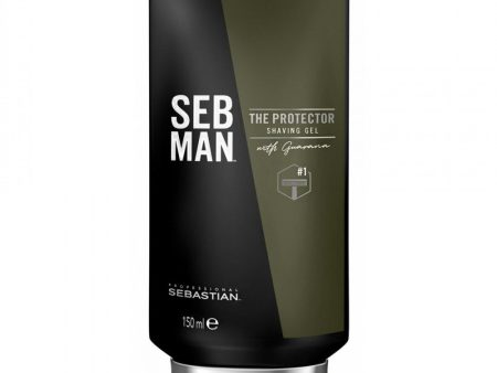 Sebastian SebMan Professional The Protector Shaving Cream Skutimosi kremas, 150ml +dovana Wella priemonė Supply