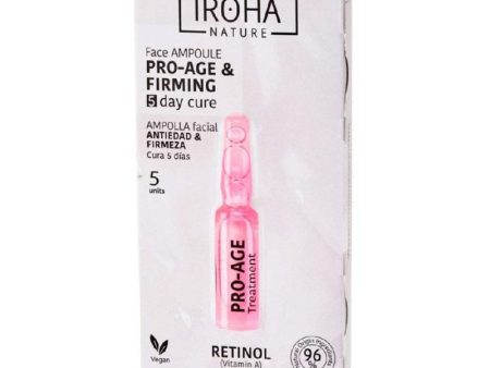 Atkuriančios veido odą ampulės Iroha Retinol Pro-Age Treatment Ampoule Shot AIN02, 5 x 1,5 ml For Cheap